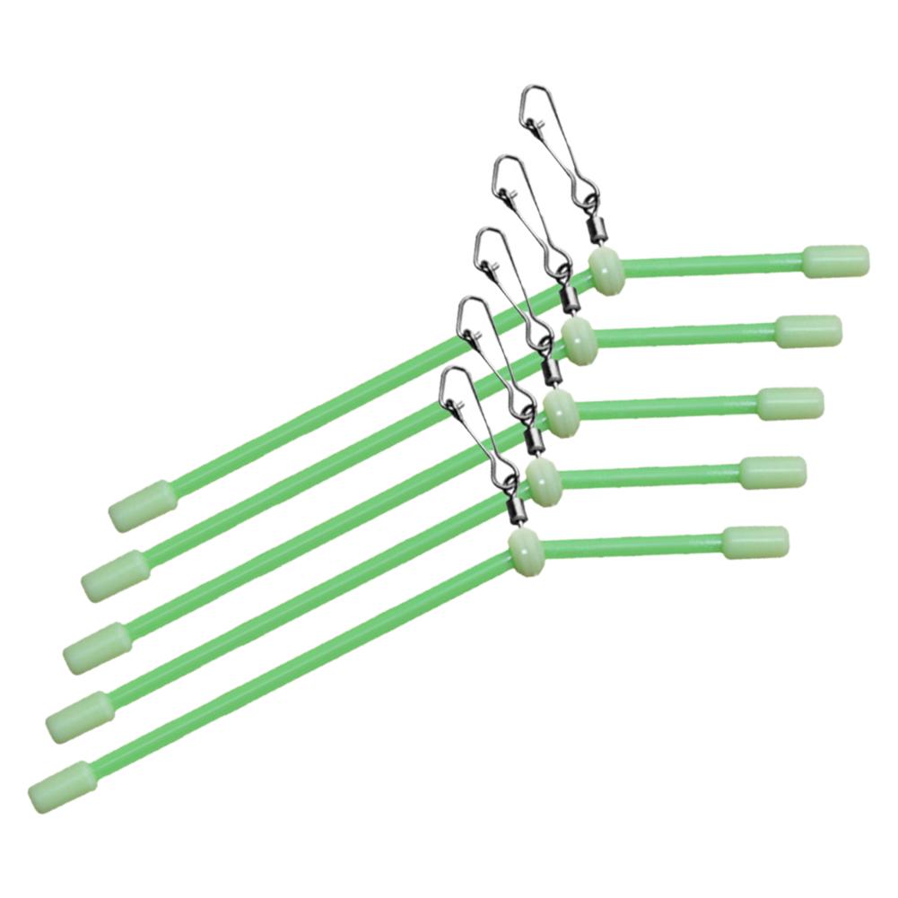 5 tk helendav pööratav konksu peibutis õngejada tasakaalustus merepüügiks