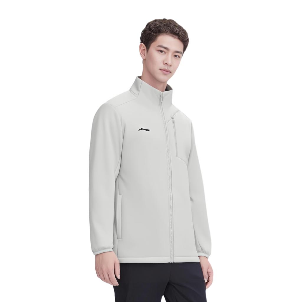 Li Ning Sports Training Casual Warm Stand Collar Jacket Men Jacket ASJKA35-5