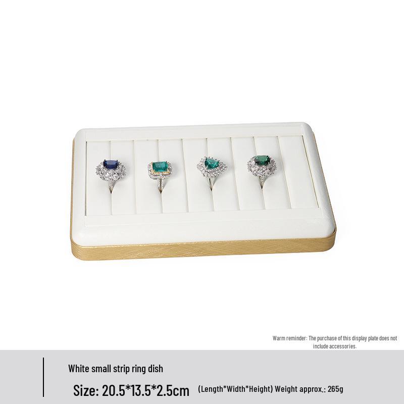 Metal Jewelry Display Tray for Necklaces, Rings, Earrings, and Accessories Jewelry Display Counter