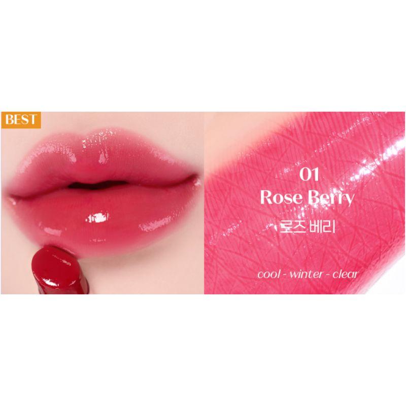 ETUDE Color Lasting Glow Stick Moisturizing Glow Lip Balm Stick Korean Makeup 3.2g (6 Colors)