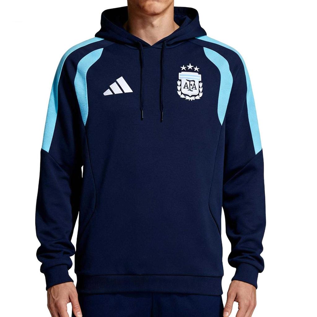 adidas Argentina 26 Tiro Series Long Sleeve Hoodie, Men Outdoor Football Training Comfort Casual Sweatshirt JY9523
