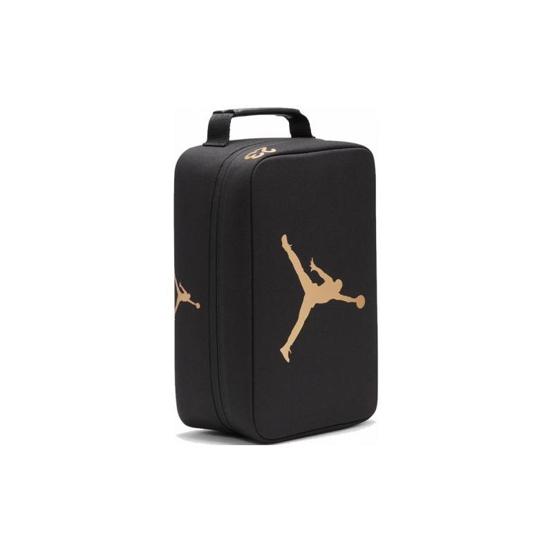 Jordan Polyester Shoe Box Bag, Handbag Regular Unisex Black Jordan JD2113042AD-003