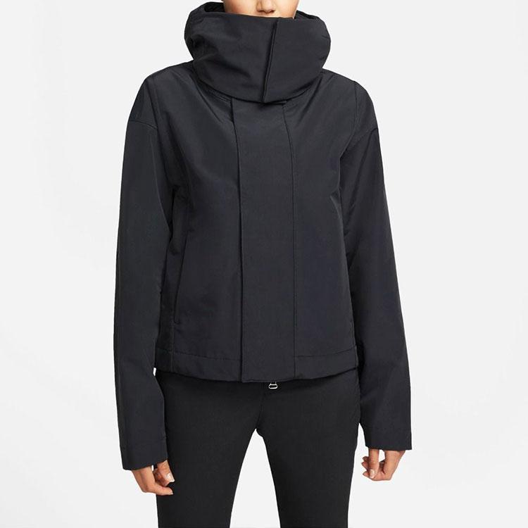 Nike X MMW Collab Short Hooded Jacket Spring Edition Men Outerwear Black DD9430-010