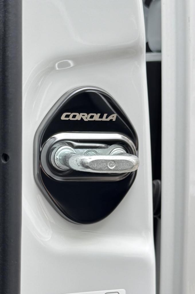 MEKOMEKO CLR-MSGB Toyota Corolla 210 Series Striker Cover, Door Lock Cover, Plated, Accessories, Interior