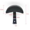 1Pcs Motorcycle Electric Bicycle Rear Seat Backrest Support Saddle Backrests Leather Seatback Cushion Pad Motorcycle Accessories