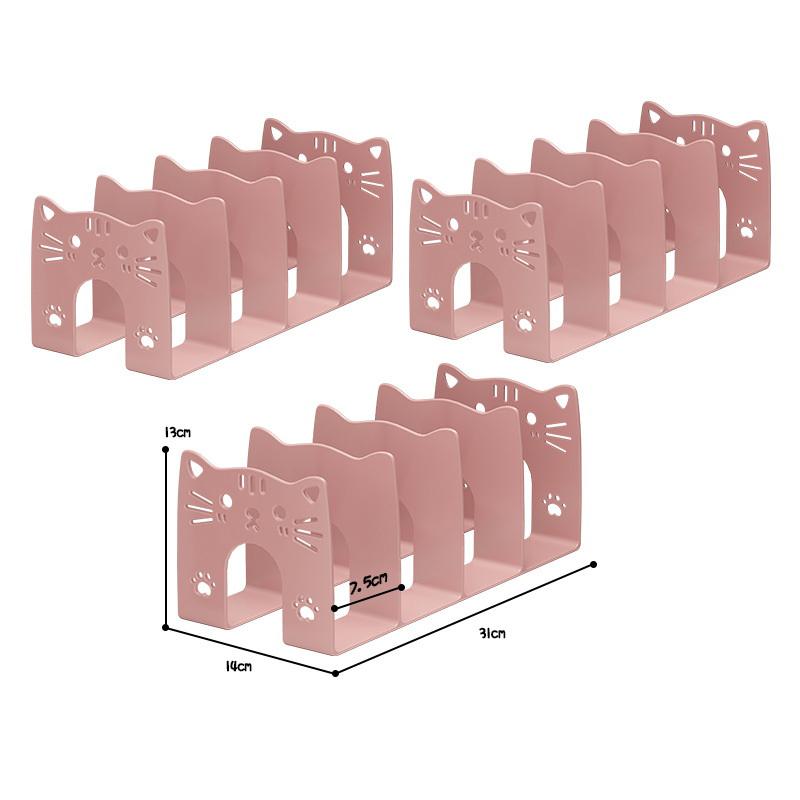Kitten Shoe Storage Rack Shoe Rack Acrylic Box Entry-Level Simple Shoe Cabinet Partition Shoe Box Large Capacity Space Saving