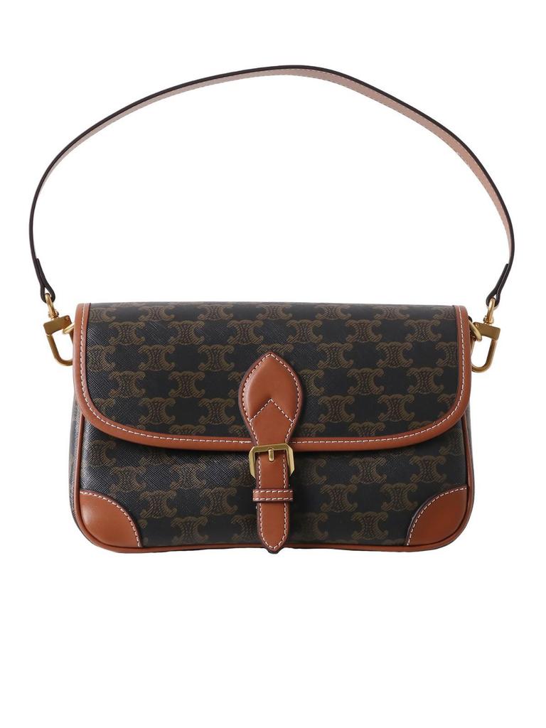 Women's Arc de Triomphe Leather Underarm Baguette Bag - Pre-owned 2025 Model