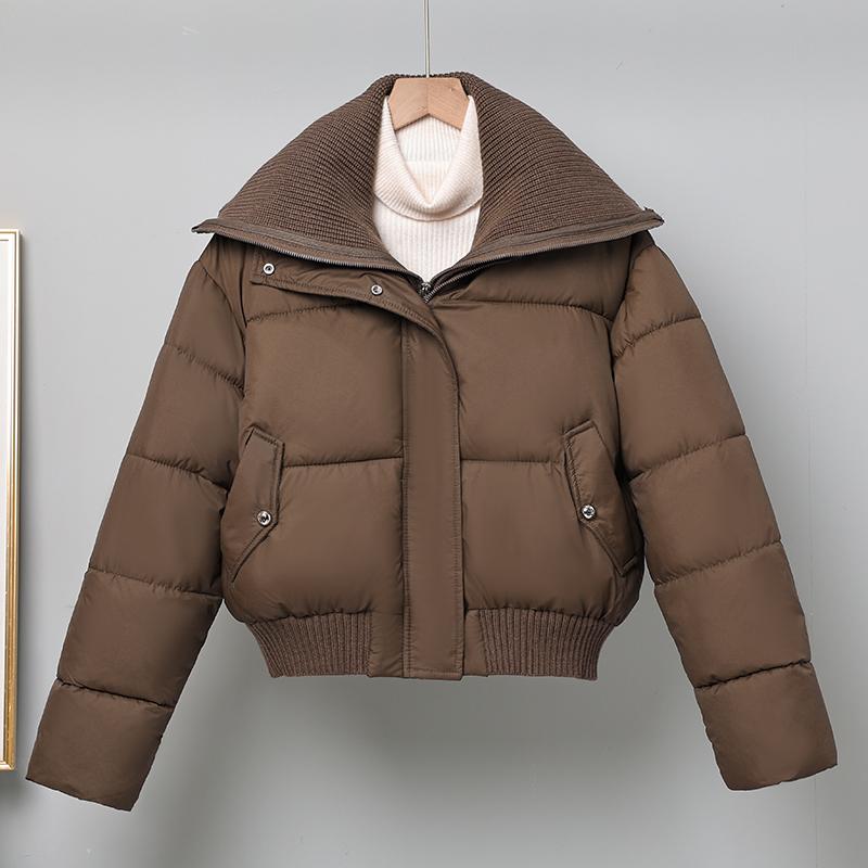 Fashion Winter Woman Parkas Loose Thick Warm Short Jacket Women's Coats