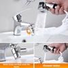 Bathroom Faucet Pull-out Hot and Cold Water Shower Head for Washing Hands and Face Basin Extension