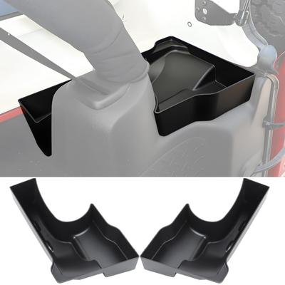 YOCTM Trunk Side Storage Boxes for Jeep Wrangler JK 2012 2013 2014 2015 2016 Customizable Tail Side Storage Convenient Black of (2011 2017), Box,
