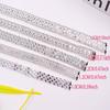 Sticky Back Rhinestone Self Adhesive Crystal Strip White Crystal DIY Crystal Rhinestone Rhinestone Tape Shoes Bag Decor