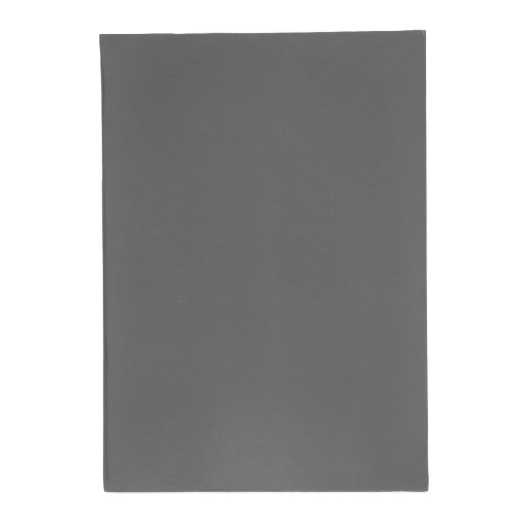 Foaie Timbre de Cauciuc Gri Închis Mărime A4 Bloc de Sculptură Cauciuc Moale pentru Mașină de Tăiat cu Laser Gravură