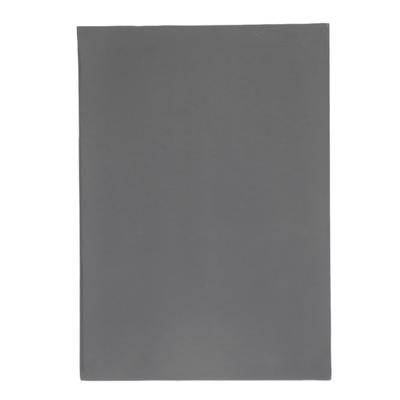 Feuille Tampon Caoutchouc Gris Foncé Taille A4 Bloc de Sculpture en Caoutchouc Souple pour Machine de Découpe Laser Gravure