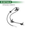Motoforti Compatible Mazda ABS Wheel Speed Sensor ABS Sensor Anti Lock Brake System Sensor No.C1004371Y Rear Light for Premacy 1999-2003