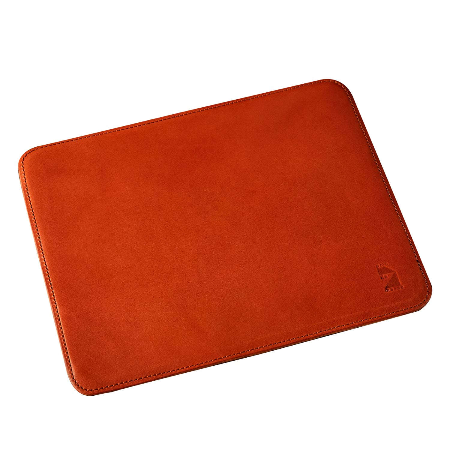 

Коврик для мыши Tochigi Leather 200 мм x 160 мм Натуральная кожа Сделано в Японии Простая задняя часть Замша R Коричневый [Am Mas] MP-032