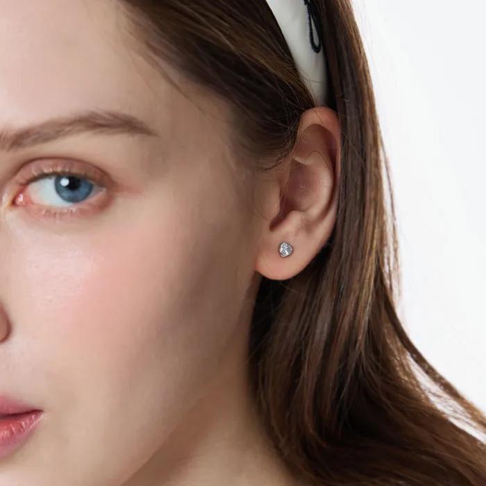 Petit Heart Cubic Earrings