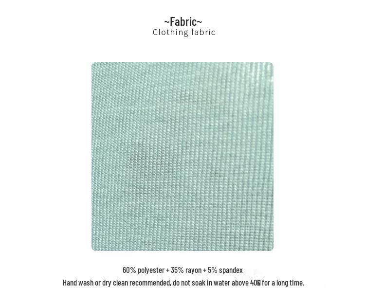 Women's Refreshing Mint Green Sheer Long-Sleeve Round Neck T-Shirt with Same-Day Shipping