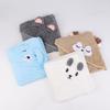 Toalhas de Banho com Capuz de Animal Bebê para Crianças Pequenas Roupão de Banho Manta Enroladora Quente para Dormir para Meninos Meninas Recém-nascidos Manta de Toalha Macia