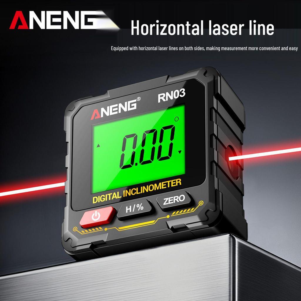 High-Precision Digital Laser Inclinometer & Spirit Level Tool