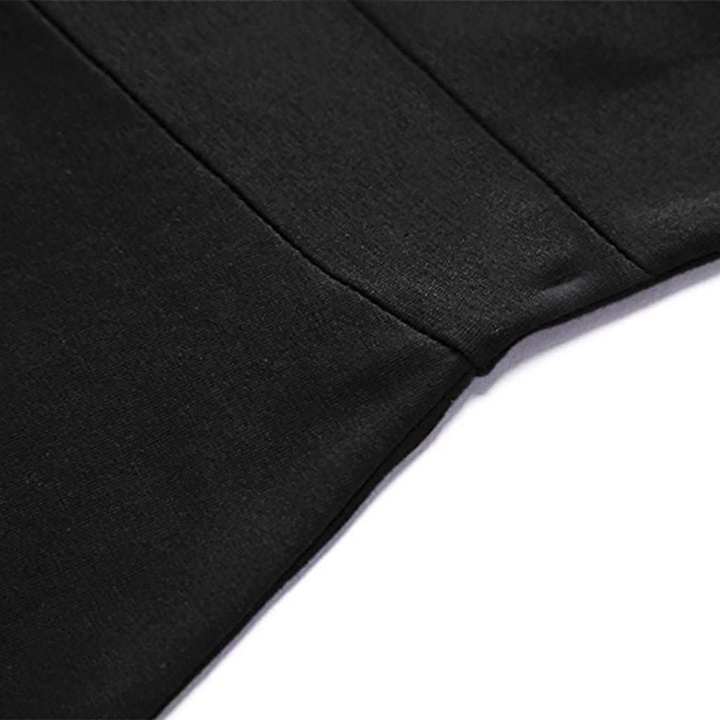 Damen Lässiges Modefarben Kreuz V-Ausschnitt Kurzarm Taille A-Linie Großer Schwung Kleid