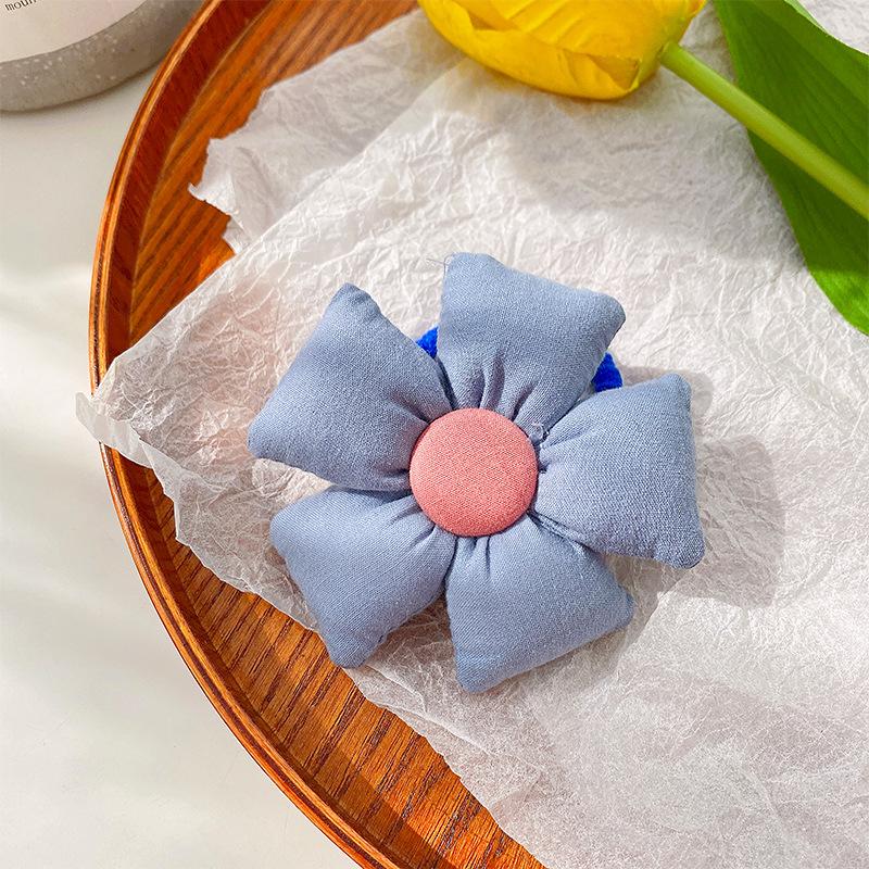 New Children Elastic Hair Bands Cute Flowers Bow Hair Bands Headwear Kids Hair Ties Girls Cute Simple Hairbands Hair Accessories