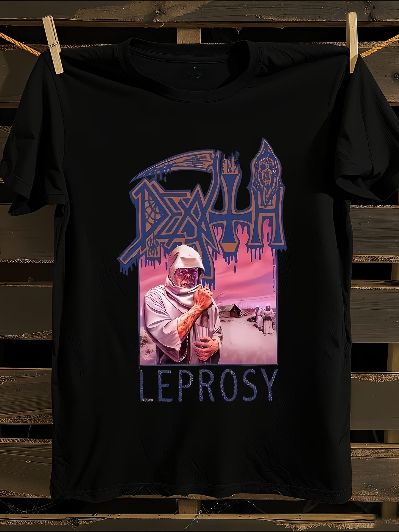 Gothic Death Leprosy Graphic T-shirt XXL