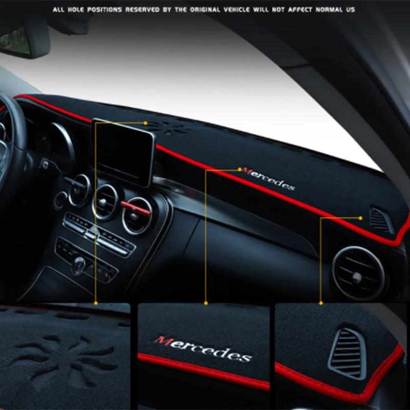 Für Mitsubishi Outlander 3 Auto Armaturenbrett Vermeiden Lichtpolster Instrumentenplattform Schreibtischabdeckung Matte Teppiche 2013-2017 2018 2019 2020