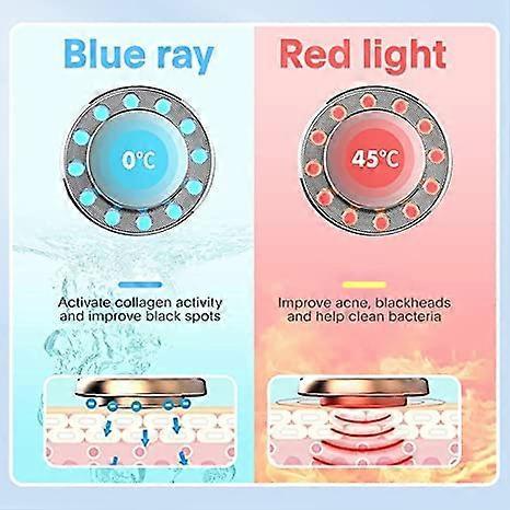 Face Massager, Skin Care Tool, High-frequency Face Care Machine, Skin Care Electroplating Face Care Machine (White Silver)