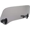 Akozon Deflector,Universal Motorcycle Windscreen Deflector Motorcycle Spoiler Windscreen Air Deflector (Smoked Small)