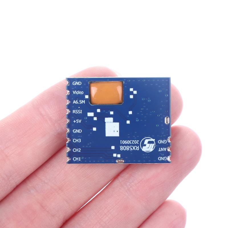 Rx5808 Receiver Module Wireless Audio Video Receiver Module 4.9G Spi Control For Fpv Systems Rc Helicopter Bandwidth