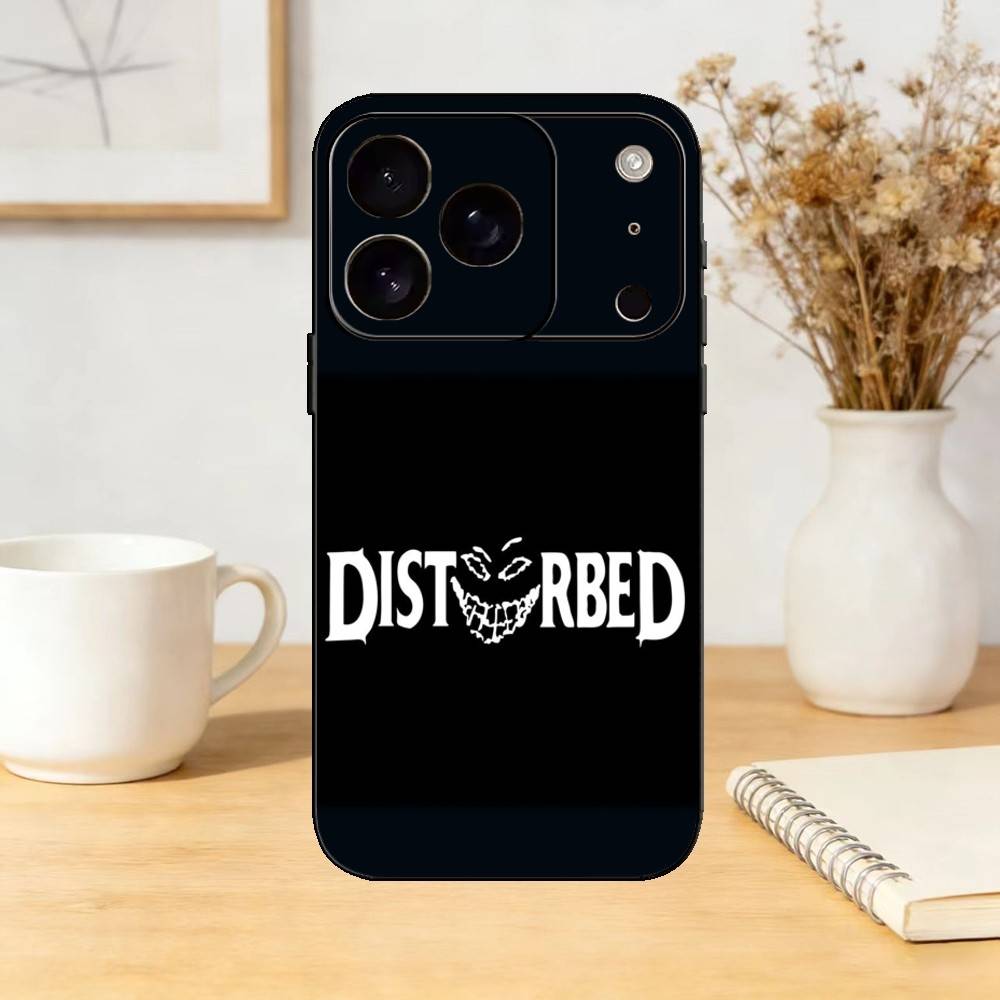 

D-Disturbed Band Believe Phone Case Silicone black Soft For IPhone 17,16,15,14,13,12,11,SE,Plus Pro Max iPhone16e