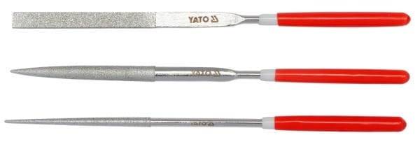 Yato Diamond Needles. Set of 3 pcs/140 6143