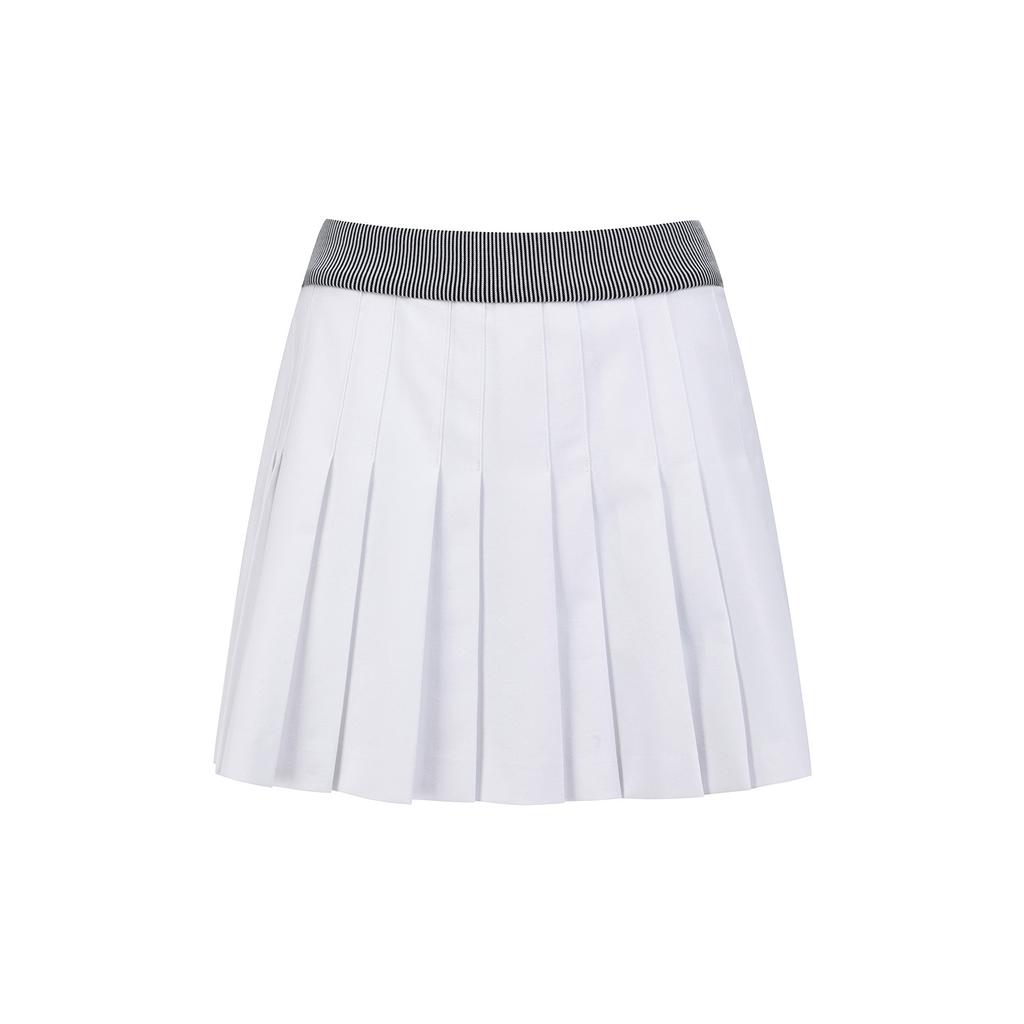 ANEW GOLF Women Essential Pleats Skirt_Wh