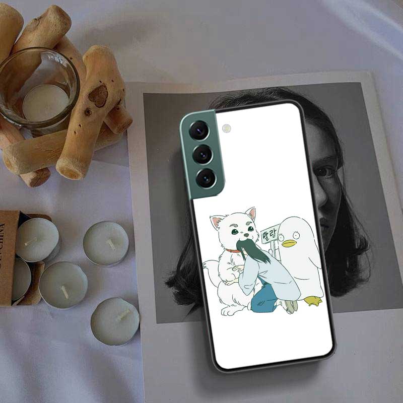 Anime Gintama Mr. Raindrop Phone Case For Samsung Galaxy S22 S25 Ultra S21 S10 Plus S26 Edge S20 S23 S24 FE Cover Silicone S