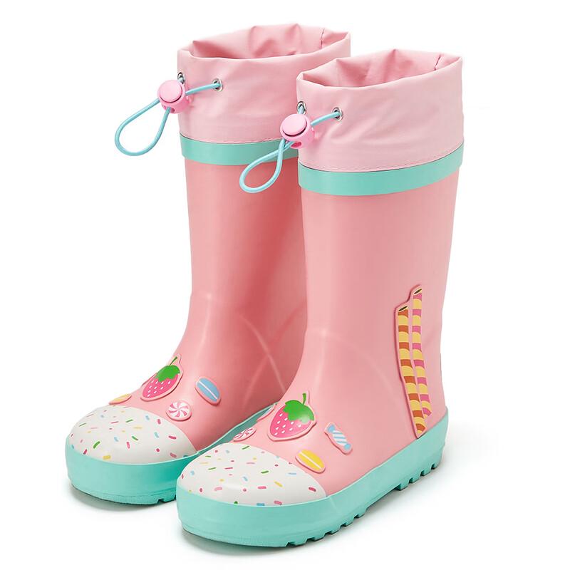 Lemon Baby Kids Drawstring Rain Boots