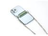 Metal Crossbody Phone Lanyard with Back Clip and Chain Holder