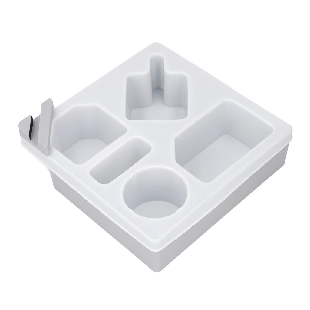 Sofa Cup Holder Tray with Phone Stand Silicone Plastic Couch   Drink Holder for Bed Car Remote Control Snacks and Other Items
