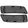 1Pair Hood Upper Grille Vent Radiator Cover Trim For Mercedes Benz W221 W216 W251 2007-2013 A2218800205 A2218800305 Replacement