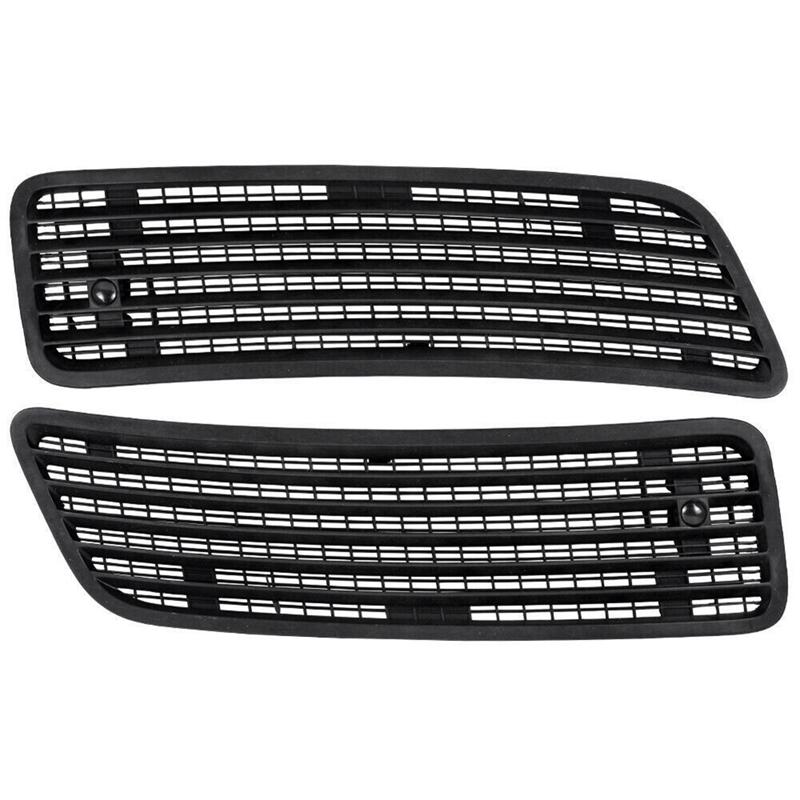 1Pair Hood Upper Grille Vent Radiator Cover Trim For Mercedes Benz W221 W216 W251 2007-2013 A2218800205 A2218800305 Replacement