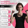 1 Pair Breathable Hand Weights Set Unisex Design Wrist Support Weights Weighted Sandbag  Jogging