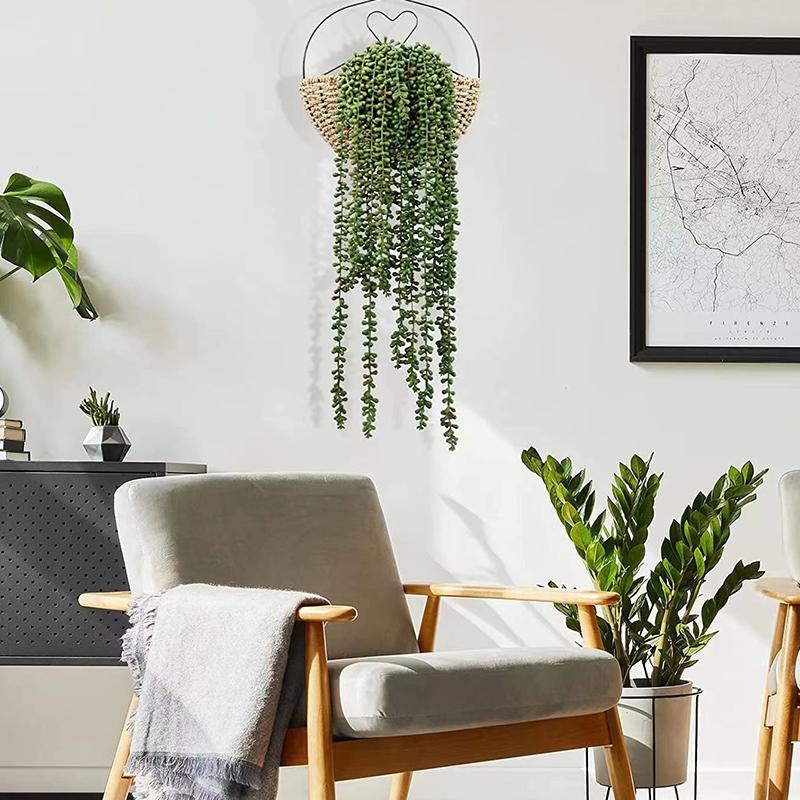 1PC String von Pflanzen künstliche hängen Sukkulenten Pflanzen für Home Garten Dekor