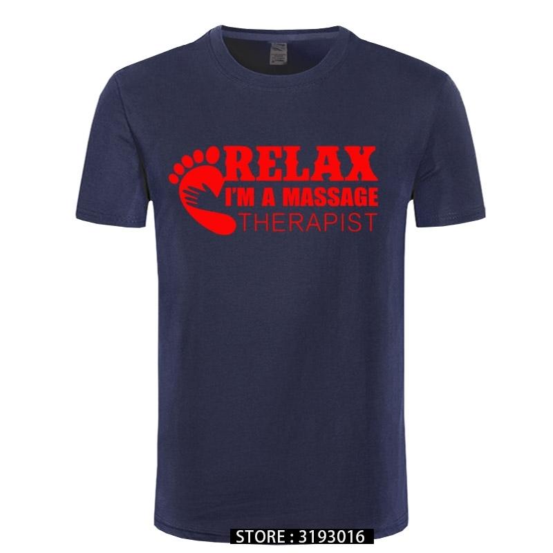 I Am A Massage Therapist Men T Shirt Summer New Fashion Short Sleeve ONeck Cotton Tshirt Funny Mens Tops