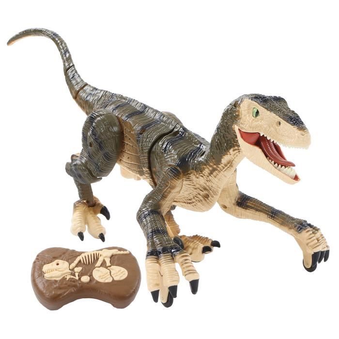 Dinosaure télécommandé - Dilwe - Velociraptor - Grand - Rechargeable - 2.4G sans fil