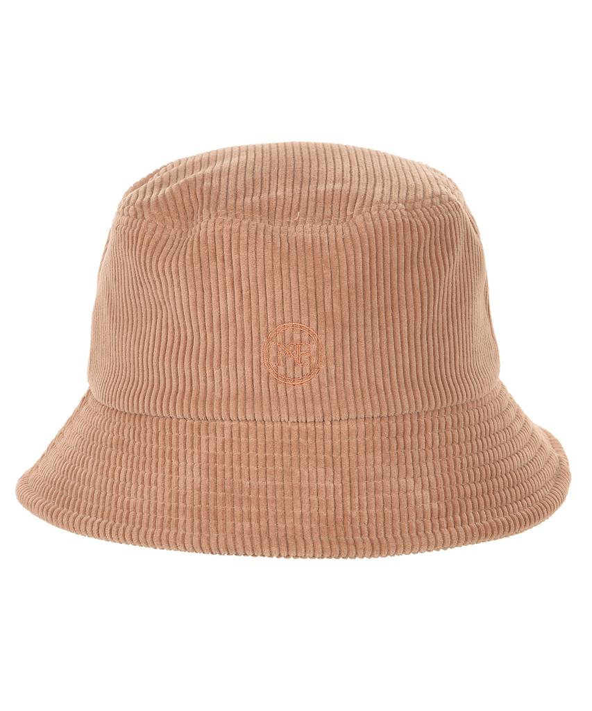 THE-ABON Men'S Corduroy Minimal Bucket Hat Camel
