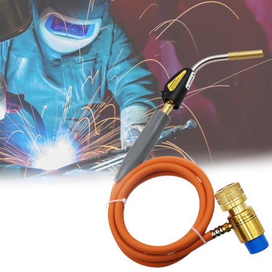 MAPP Self-igniting Welding Torch Adjustable Anti-rust 4-gear Oxygen-free Welding Torch for Soldering