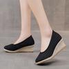 Wedges Woman Spring Summer Espadrilles Women Casual Slip-On Loafers Heeled Shoes Comfort Shallow Pumps Footwear Zapatos Mujer