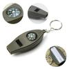 4 In 1 Outdoor Emergency Whistle Compass Magnifier Thermometer Survival Kits