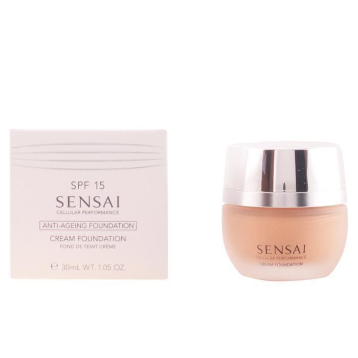 Eau de toilette Kanebo SENSAI CP cream foundation SPF15 #CF24-amber beige 30 ml Femme