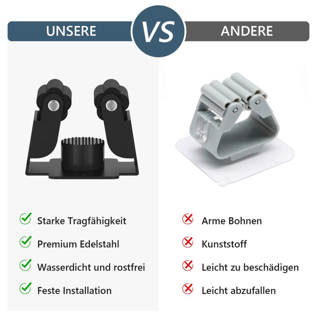 5 Clamp 4 Hook Wall Mounted Storage Organizer For Bikes Garden Tool Garage Space Saving Metal Hooks