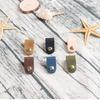 10pcs PU Leather Cable Winder Earphone Accessories Cord Organizer Charger Cable Protector Clips Cord Holder Cable Management